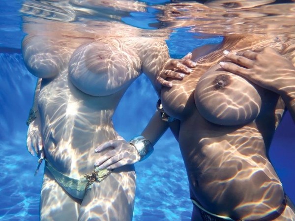 Underwater Tits